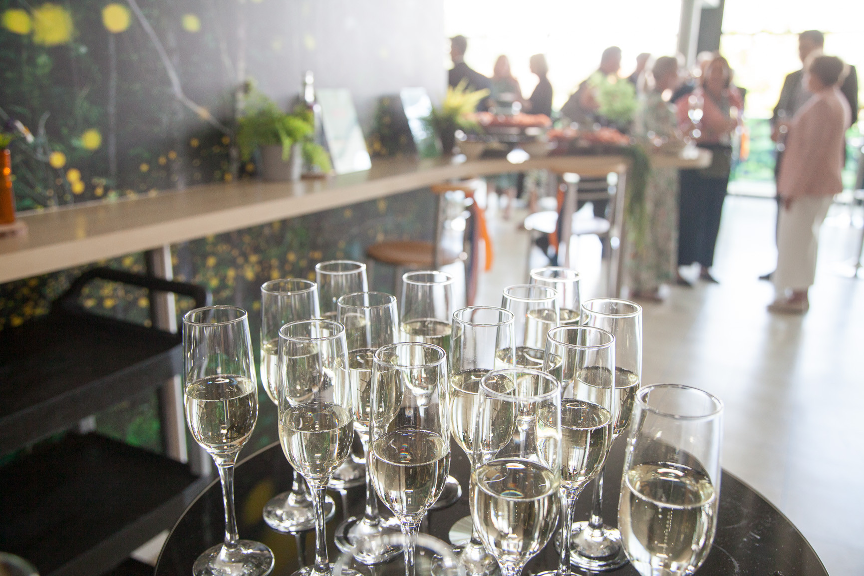 Drinks reception at The SkyLounge